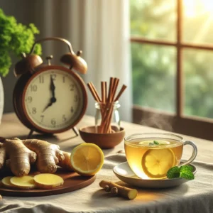 Best time to drink Ginger for Weight Loss