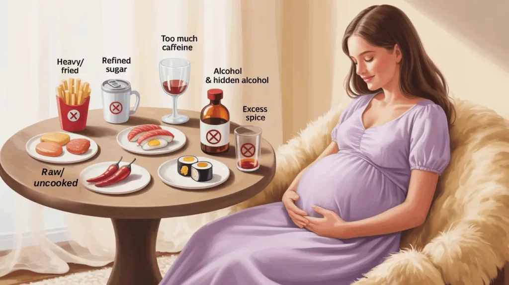 Avoid Foods Before Delivery